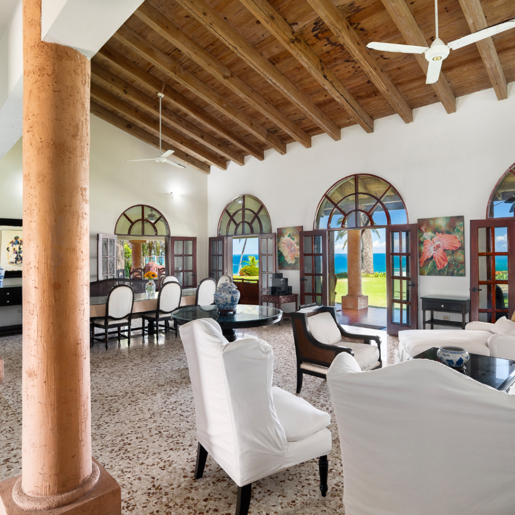 Villa Marisol, Ocean Front, Playa Chiquita, Pool, Sunset, 9 - Bedroom Villa, Sosua