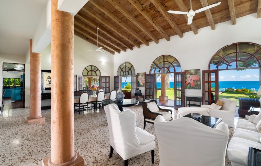 Villa Marisol, Ocean Front, Playa Chiquita, Pool, Sunset, 9 – Bedroom Villa, Sosua