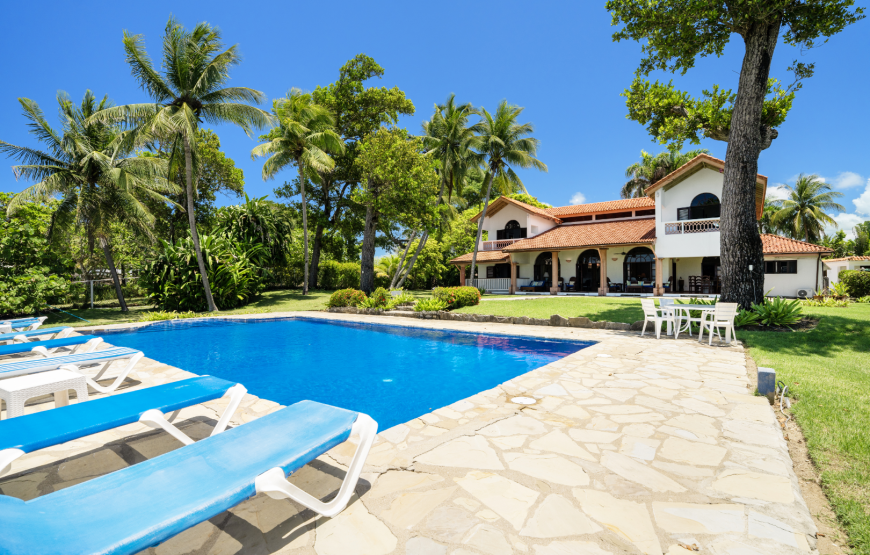 Villa Marisol, Ocean Front, Playa Chiquita, Pool, Sunset, 9 – Bedroom Villa, Sosua