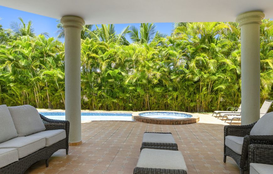 Villa with garden and pool, 3 +1 bedrooms, between Sosua and Cabarete