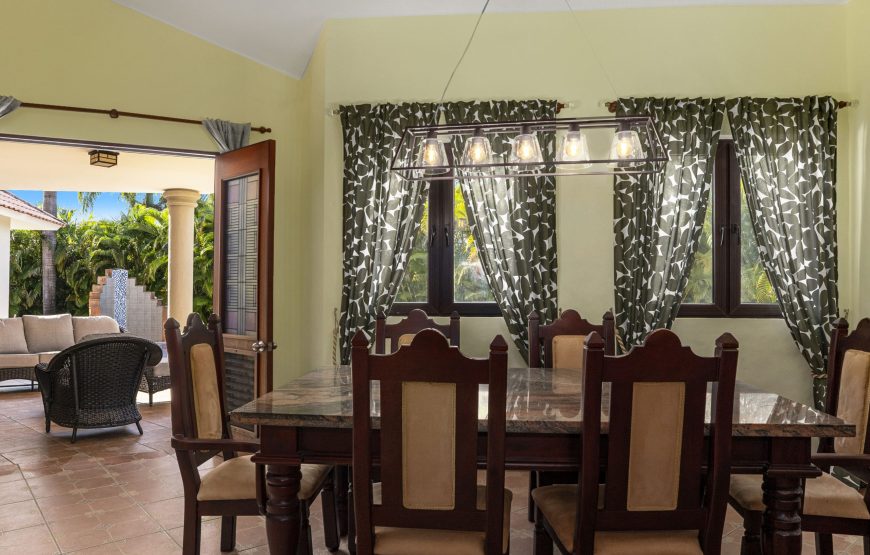 Villa with garden and pool, 3 +1 bedrooms, between Sosua and Cabarete