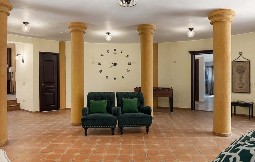 Villa with garden and pool, 3 +1 bedrooms, between Sosua and Cabarete