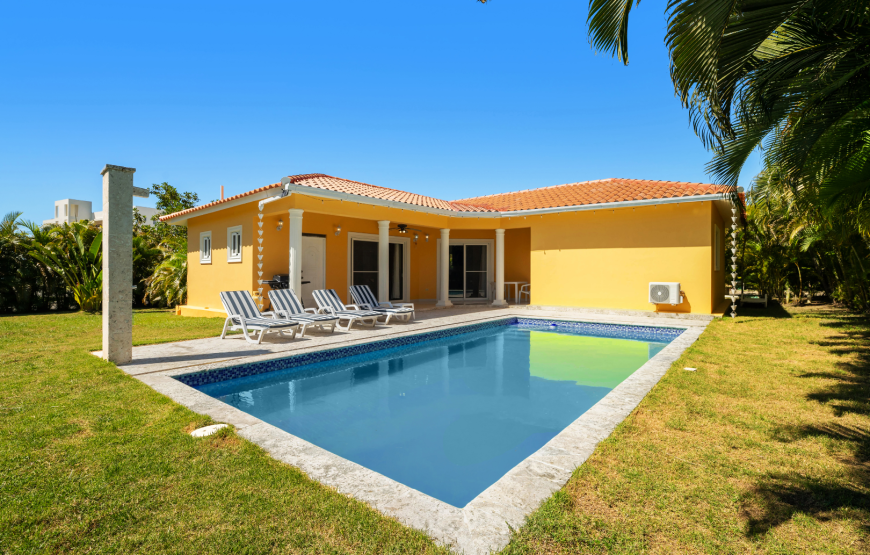 2 – bedroom villa 22, pool, garden, bbq, Sosua Ocean Village