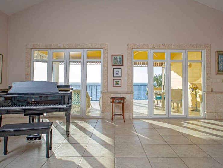 Bright Ocean View Penthouse with Pool, Beach Access to Alicia Beach, Sosua, La Puntilla B3