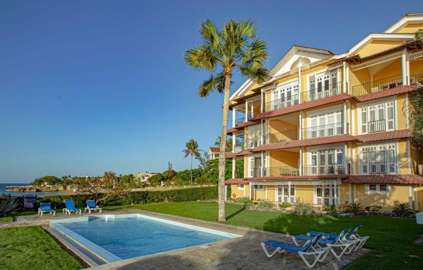 Bright Ocean View Penthouse with Pool, Beach Access to Alicia Beach, Sosua, La Puntilla B3